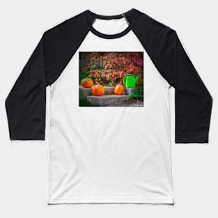 Autumn on the Door Step Baseball T-Shirt